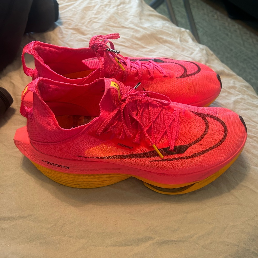Nike AlphaFly 2 Carbon Plated race shoe.